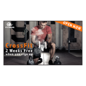digital signage fitness